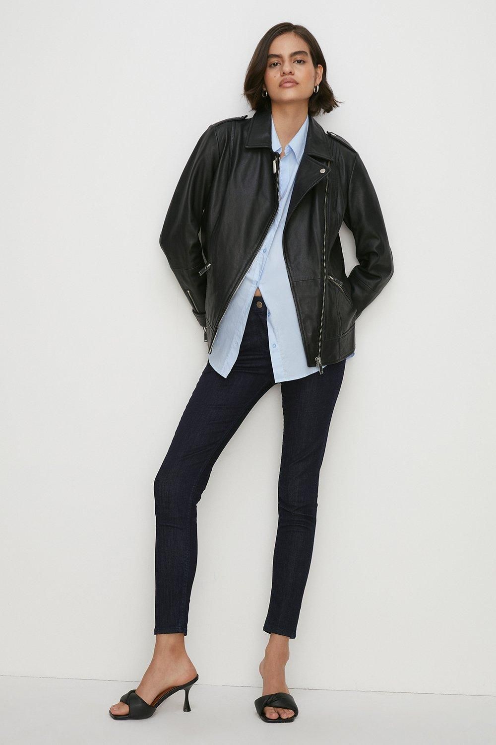 Oasis Jade Mid Rise Skinny Jean Indigo image 1