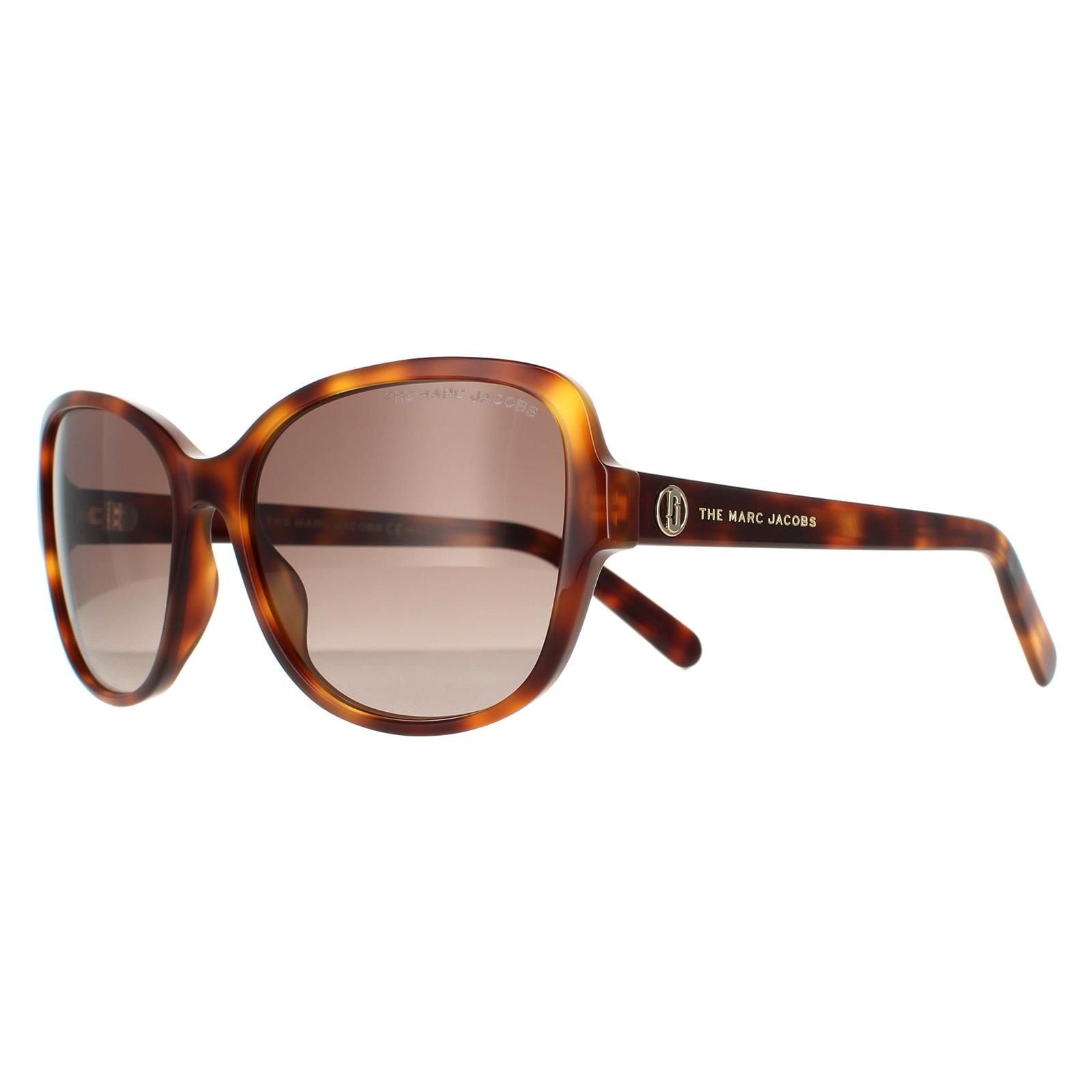 Marc Jacobs Cat Eye Havana Gold Brown Gradient Polarised  MARC 528/S image 2