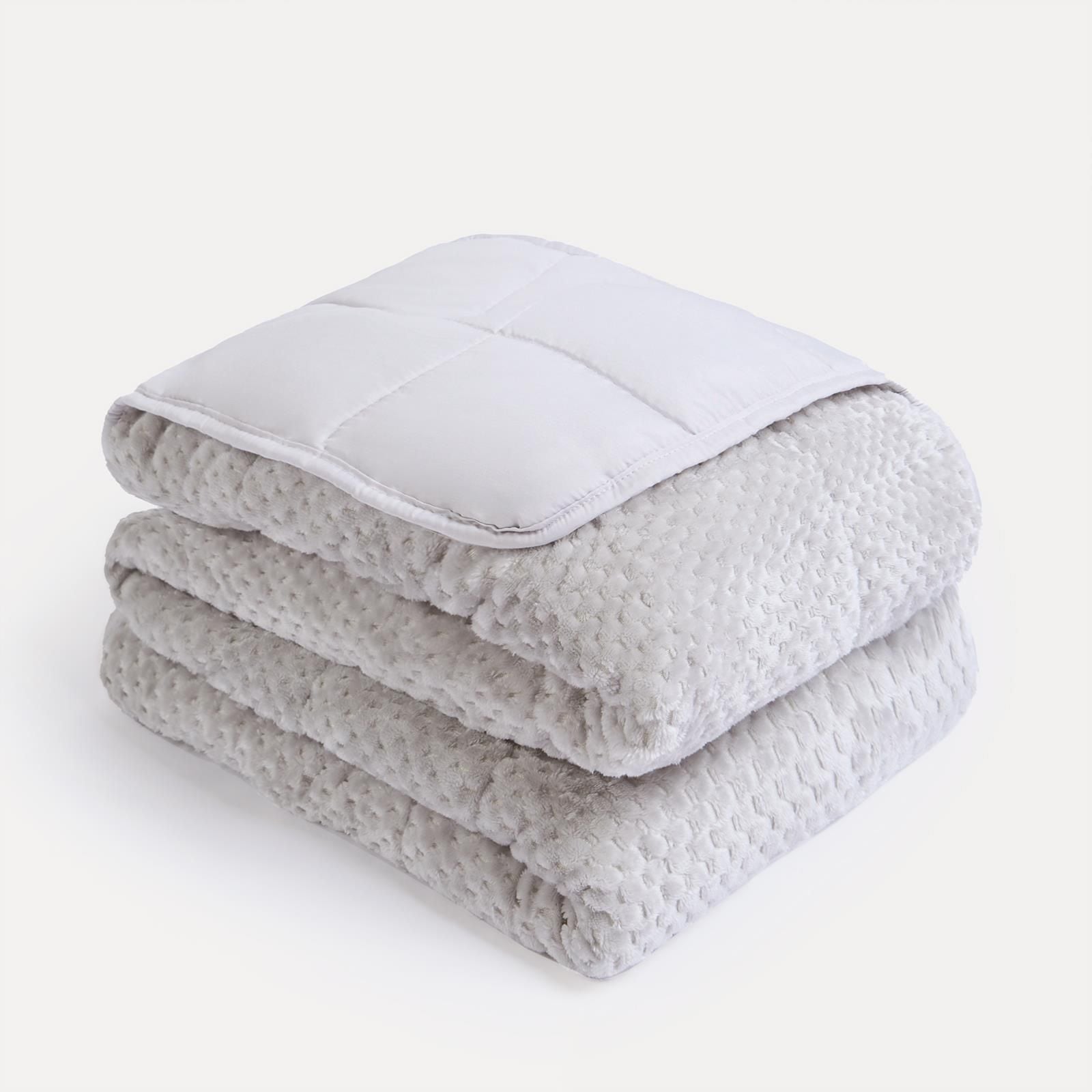 OHS Waffle Fleece Soft Warm Weighted Blanket - 8kg image 5