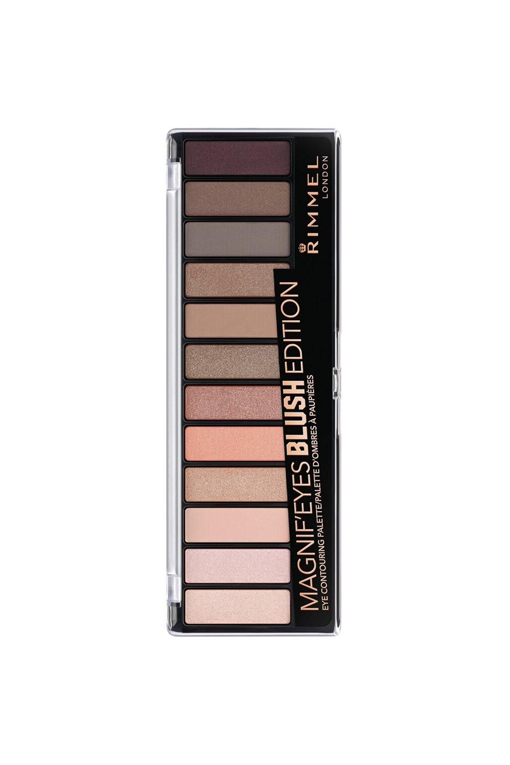 Rimmel London Rimmel 12 Pan Eyeshadow Palette, Blushed Edition, 14g Multi image 1
