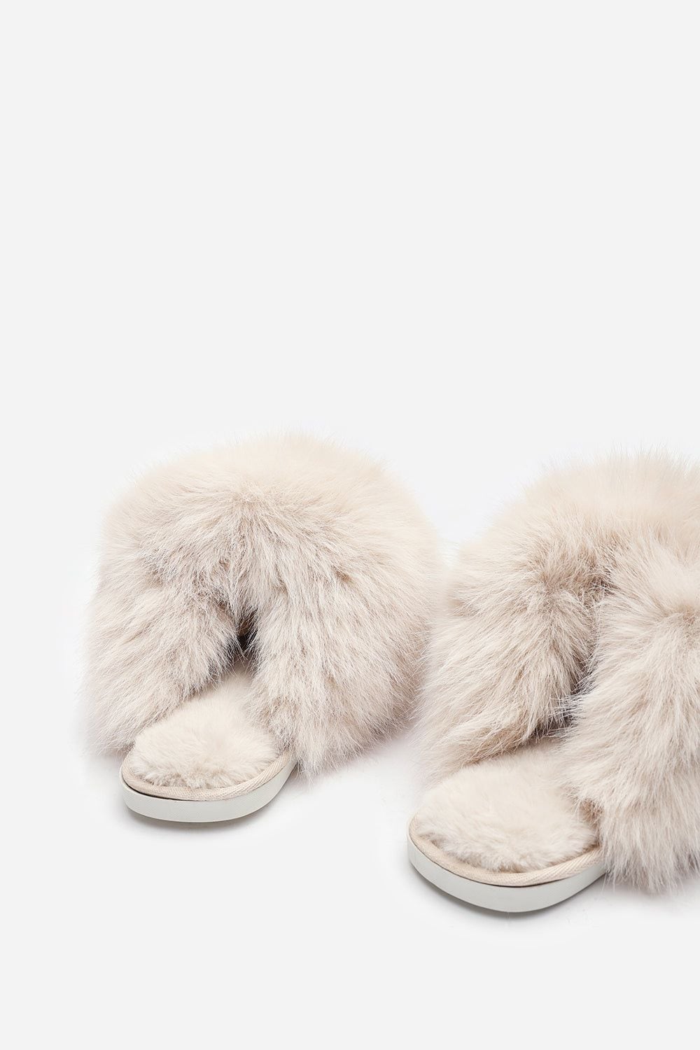 Where's That From 'Keira' Ultimate Fluffy Faux Fur Mule Slippers image 5