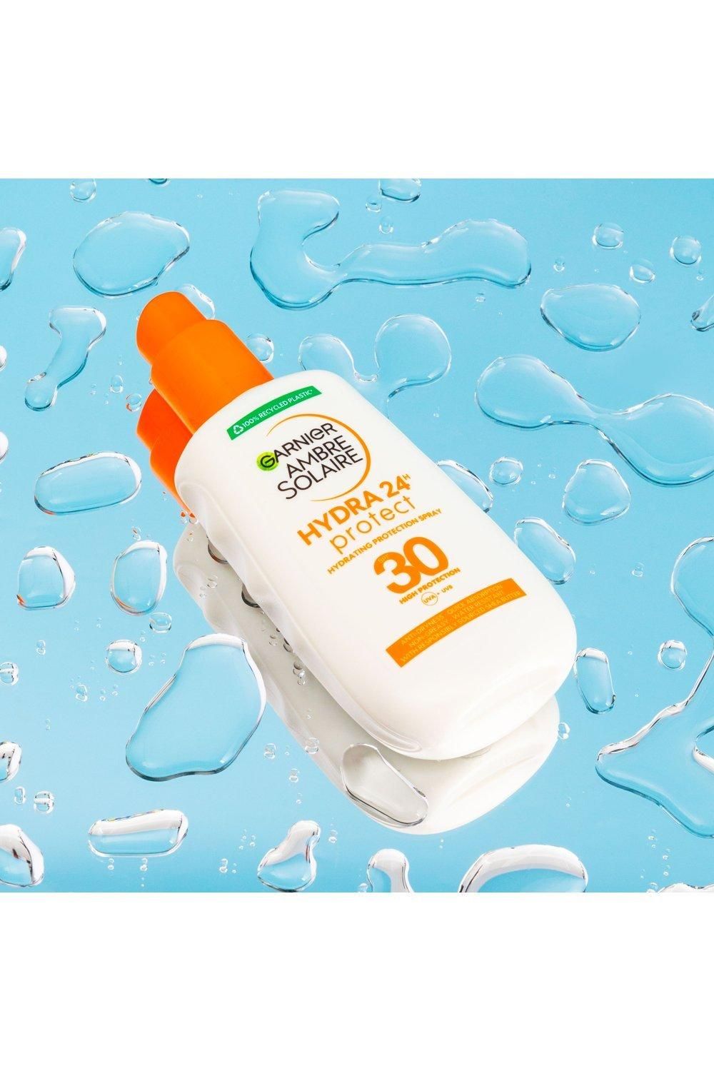 Garnier Ambre Solaire Protection Spray 24h Hydration SPF30 Multi image 9