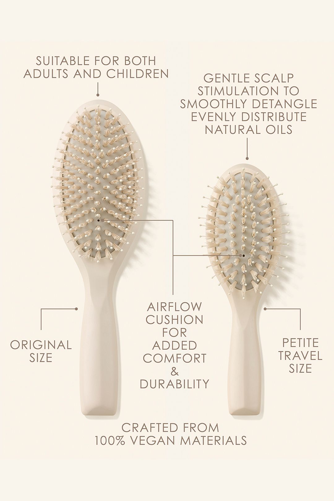 Beauty Works Beauty Works x Molly-Mae Soft Bristle Brush Duo Set Multi image 4