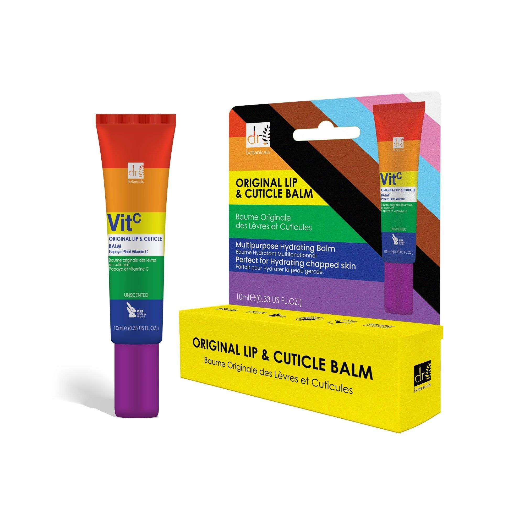 Dr. Botanicals Original Lip & Cuticle Repair with Vitamin C 10ml x 2 Duo Set image 2