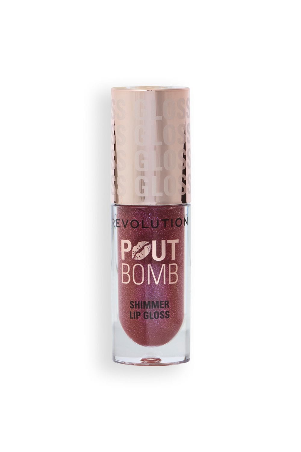 Revolution Pout Bomb Shimmer Lip Gloss Berry Lustre image 3