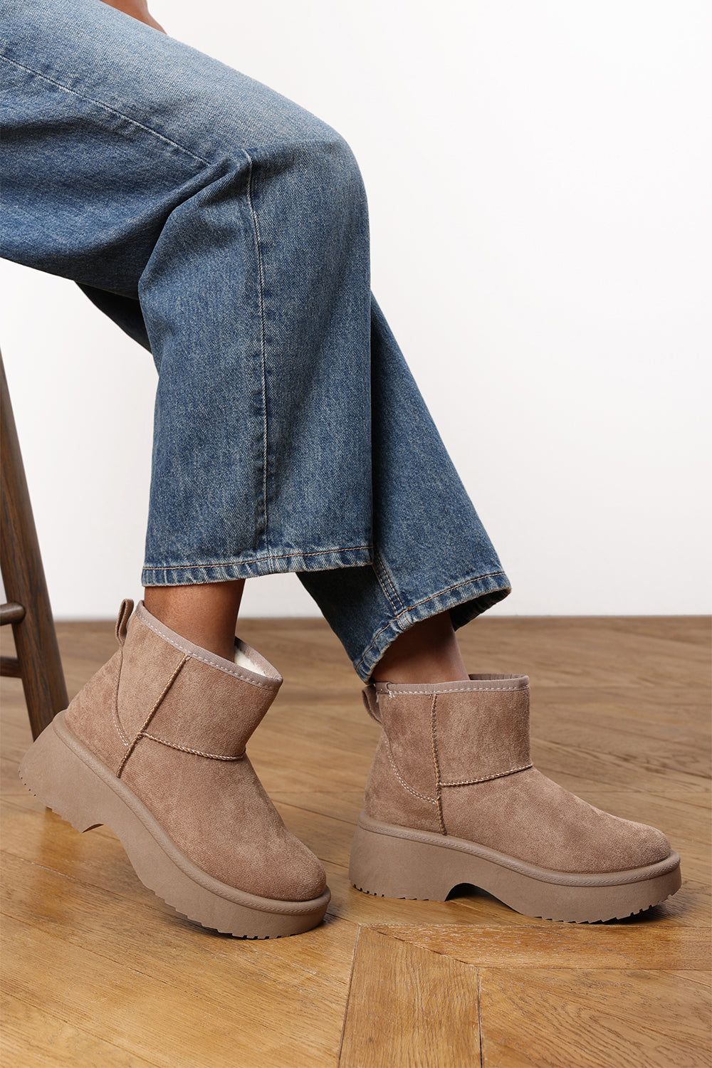 Where's That From 'Esme' Platform Ankle Boots image 1