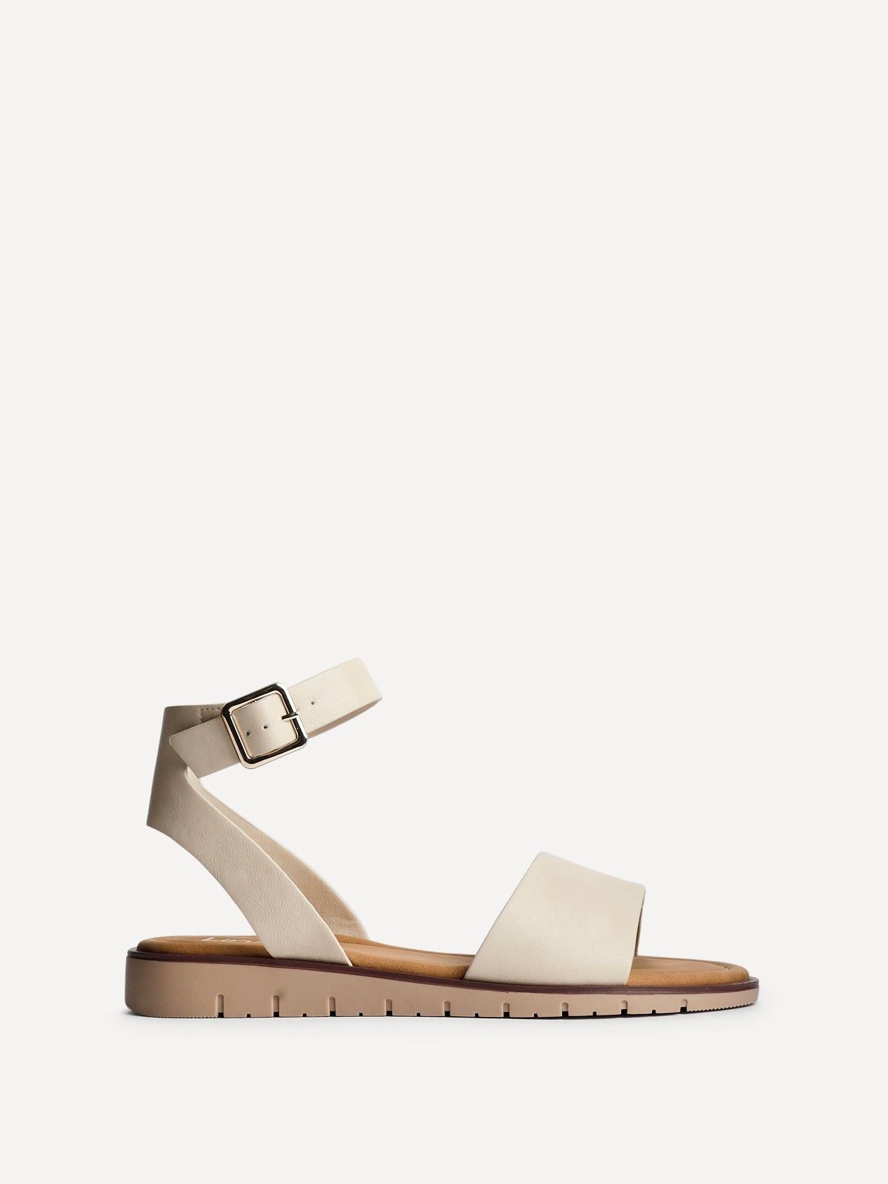 Linzi Denia Wide Fit Nude Sandals image 1