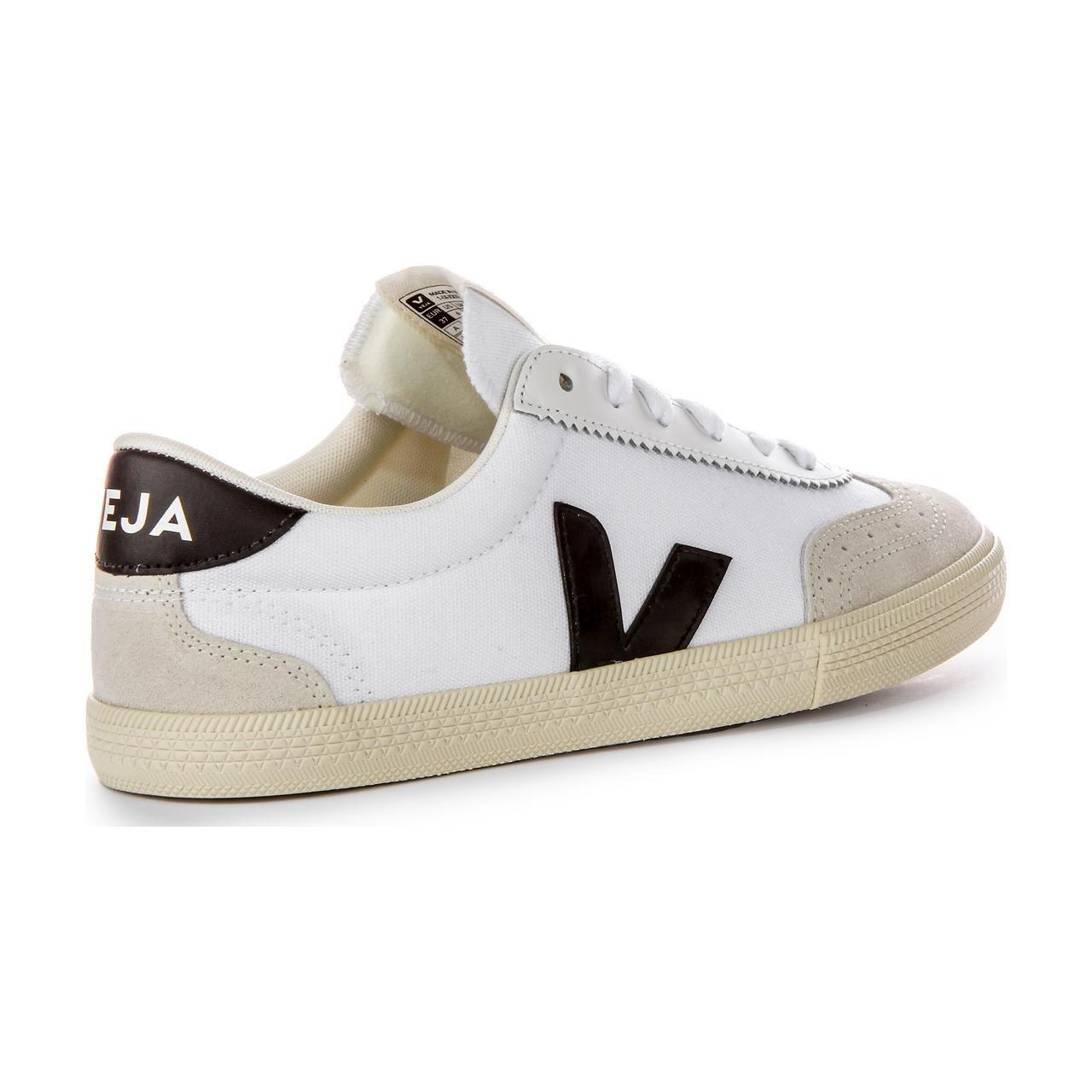 Veja 'Volley' Canvas Suede Trainers image 3