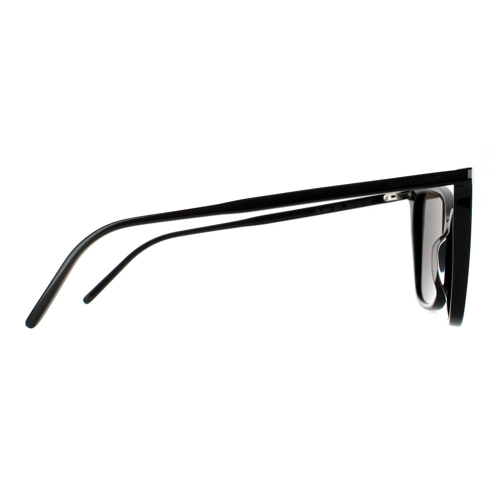 Saint Laurent Cat Eye Black Grey Sunglasses image 4