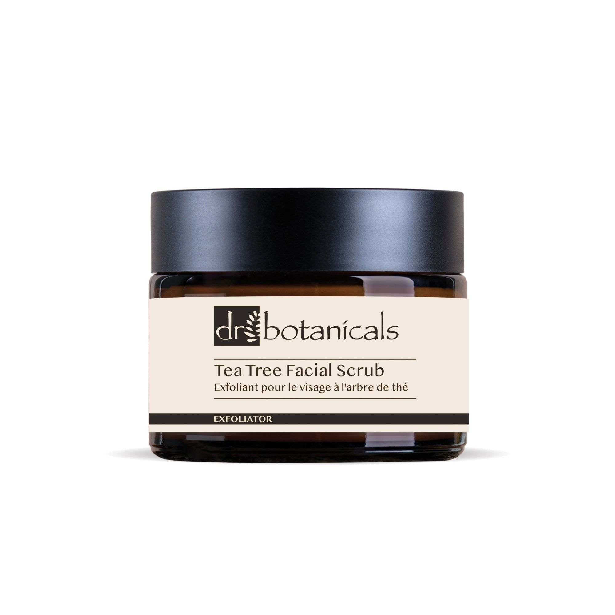 Dr. Botanicals Eucalyptus & Tea Tree Facial Scrub 50ml x 2 Duo Pack image 2