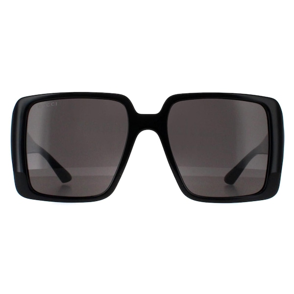 Gucci Square Black with Gold Grey GG1692S