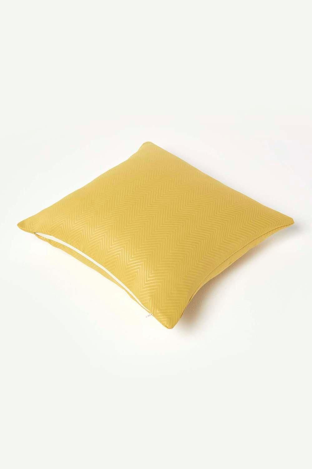 Homescapes Herringbone Cushion Cover image 4
