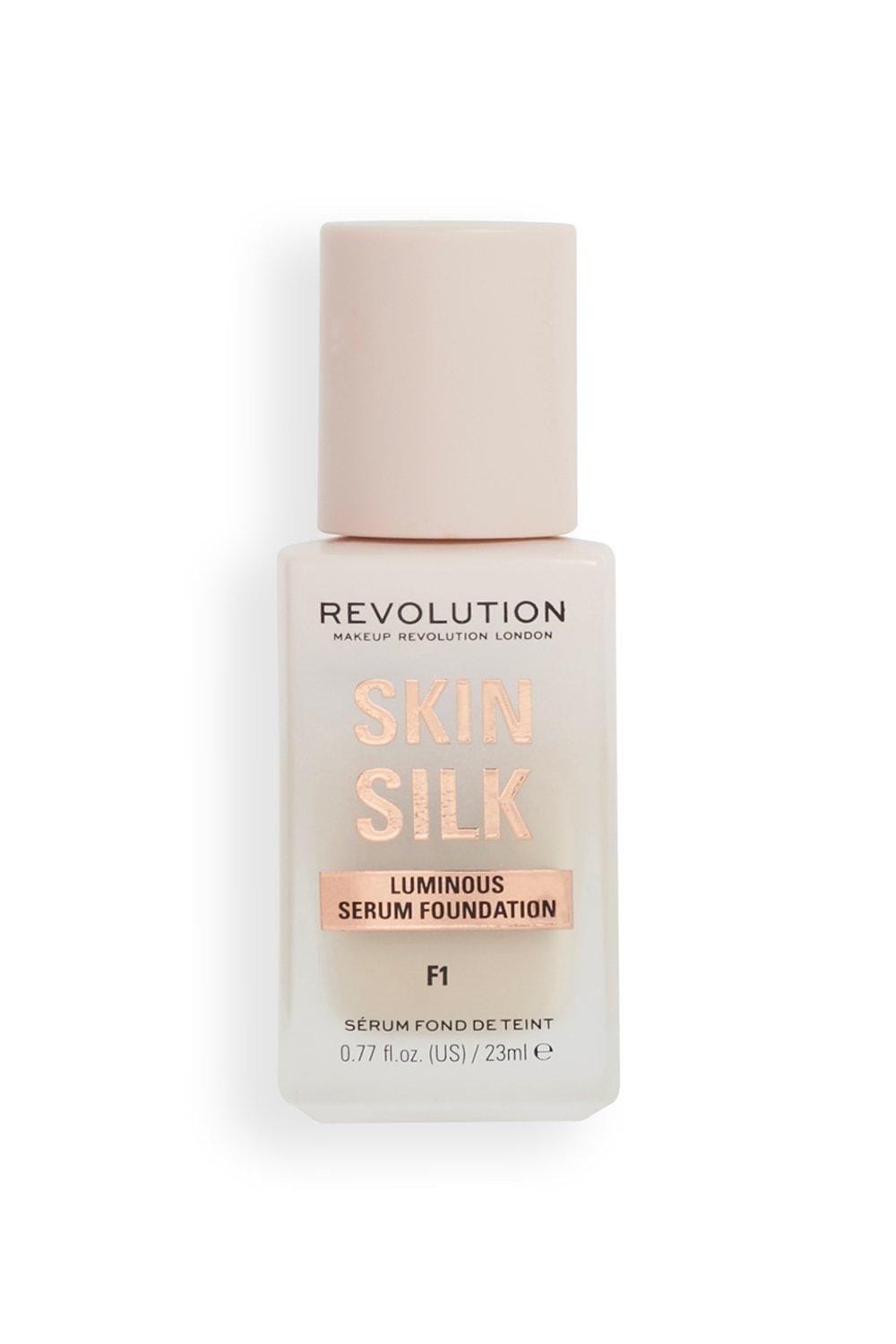 Revolution Skin Silk Serum Foundation F1 image 3