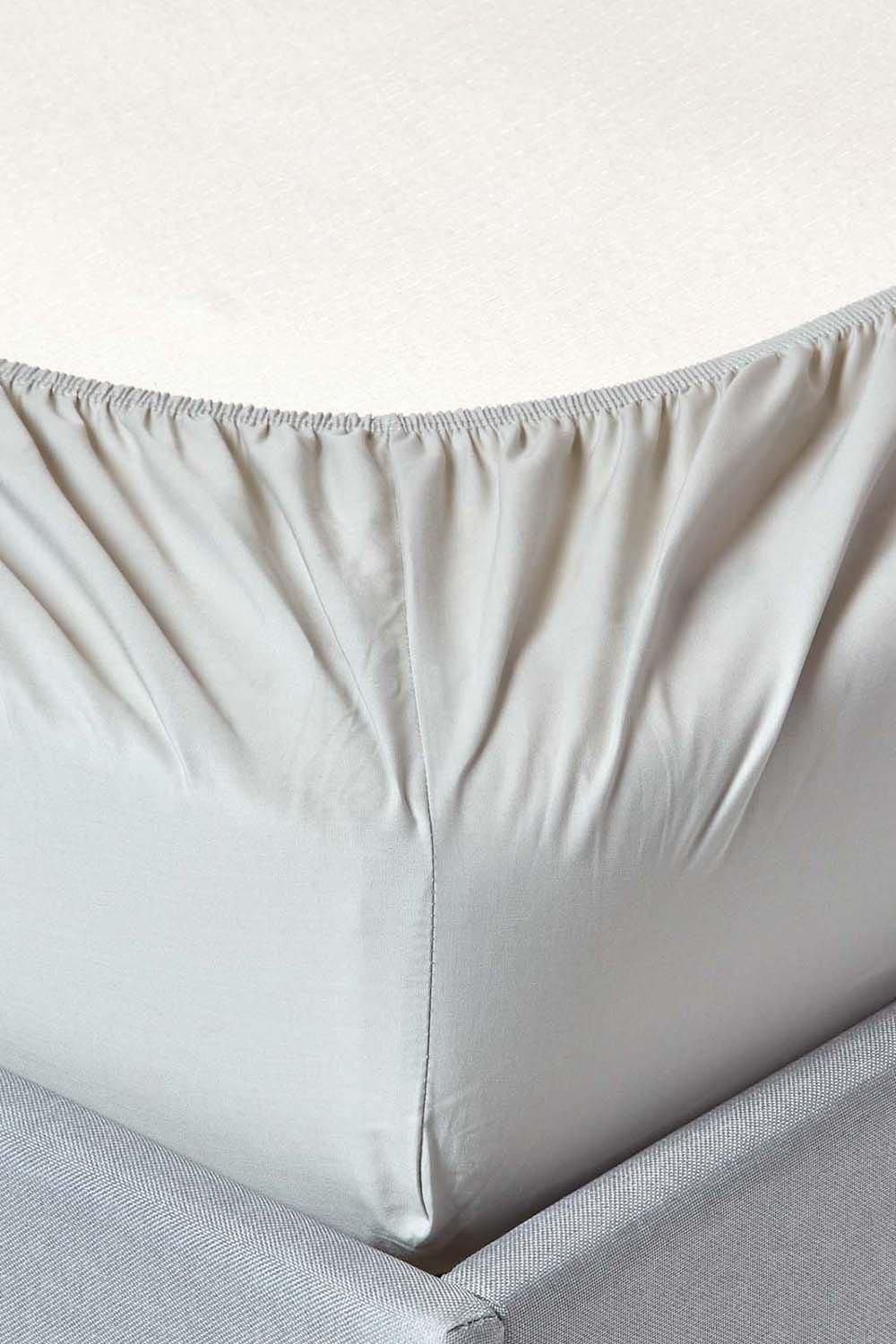 Homescapes Egyptian Cotton Deep Fitted Sheet 18 inch 200 Thread Count image 2