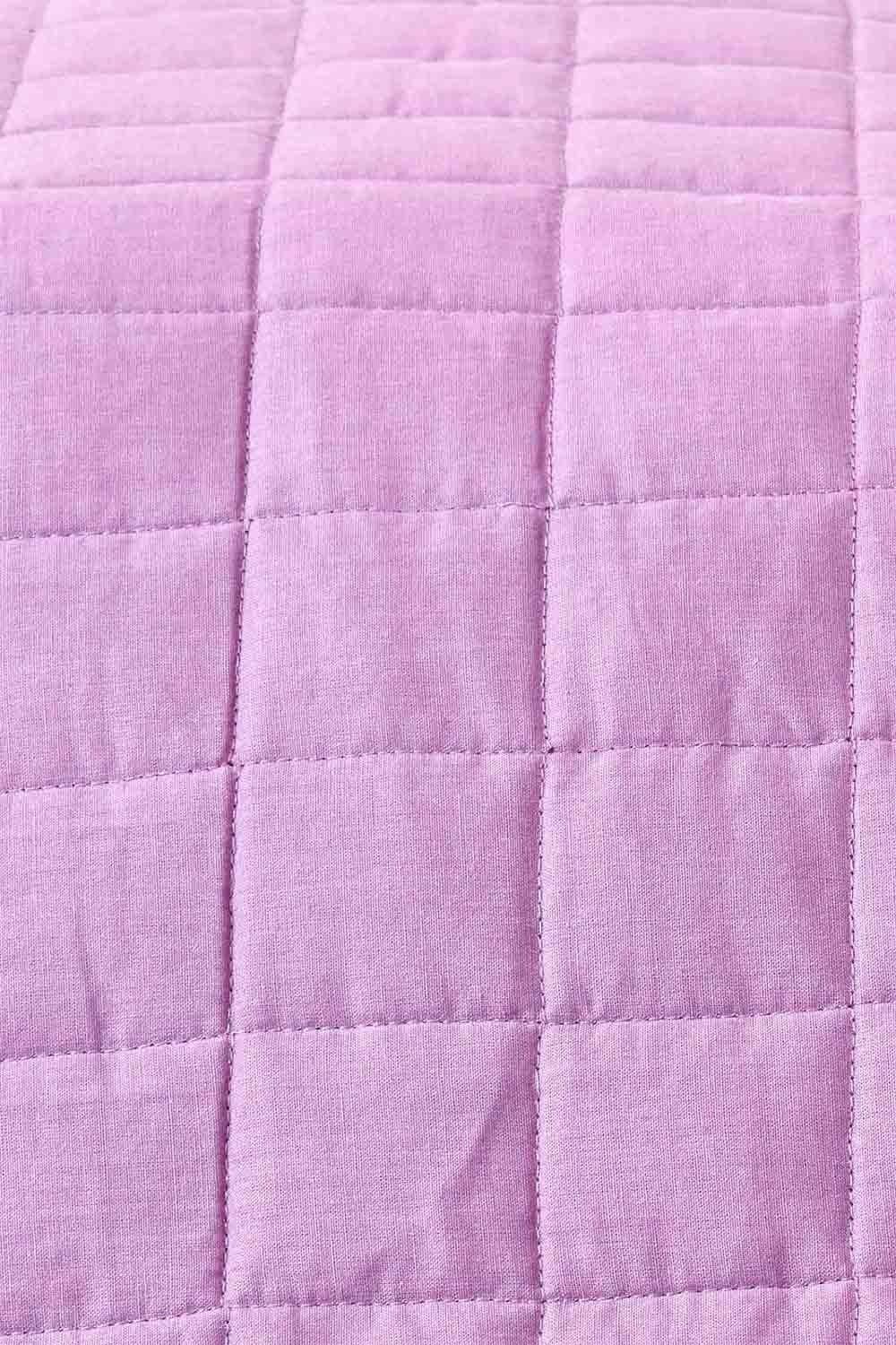 Homescapes Cotton Quilted Reversible Bedspread image 5