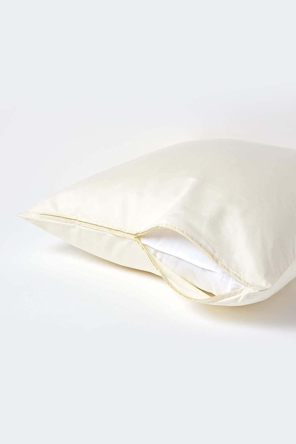 Homescapes Continental Egyptian Cotton Pillowcase 1000 TC, 60 x 60 cm image 3