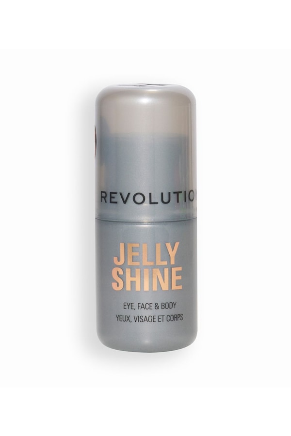 Revolution Jelly Shine Eye, Face & Body Highlight Stick 5.5g Silver Moonlight