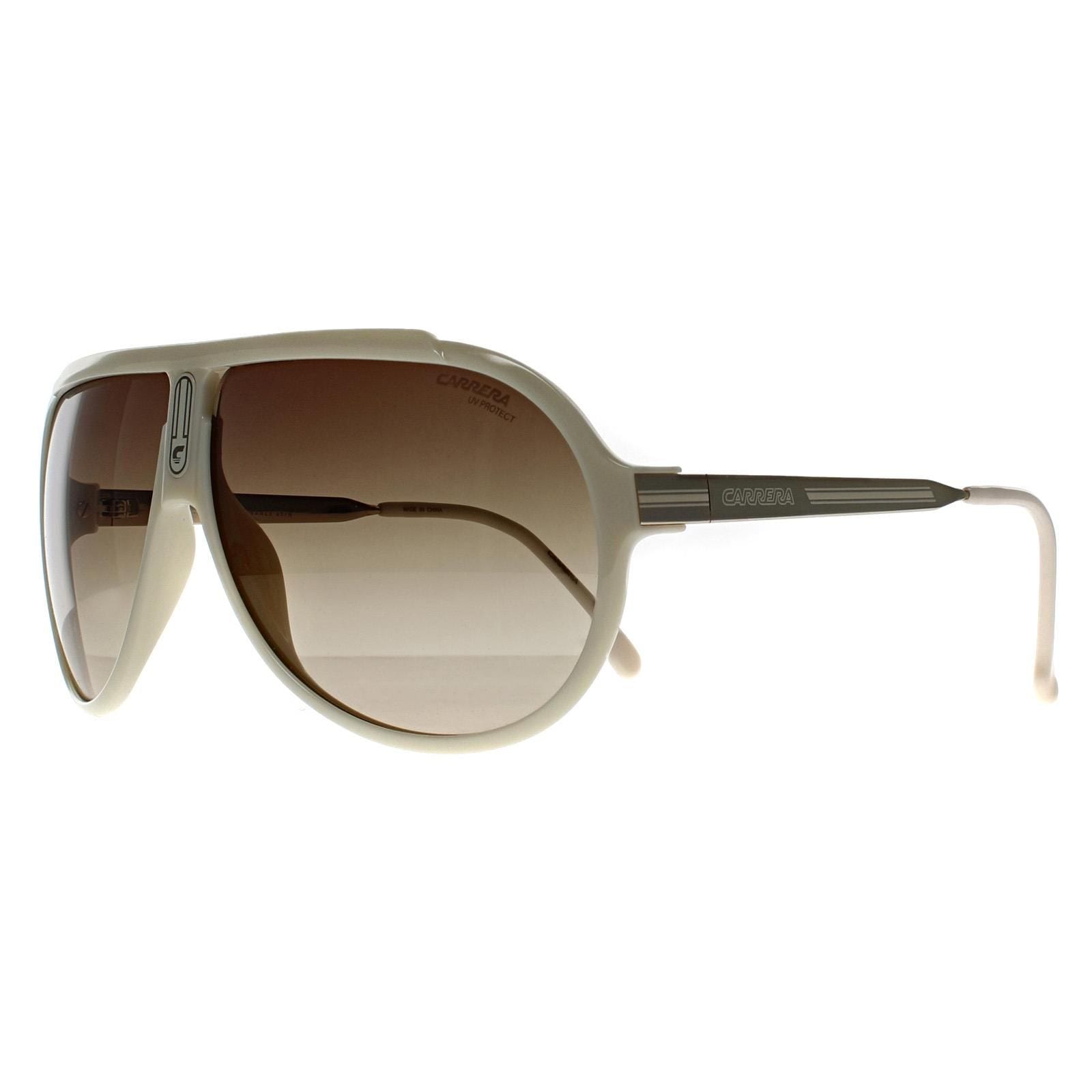 Carrera Aviator Ivory White Brown Gradient Endurance65/N image 2