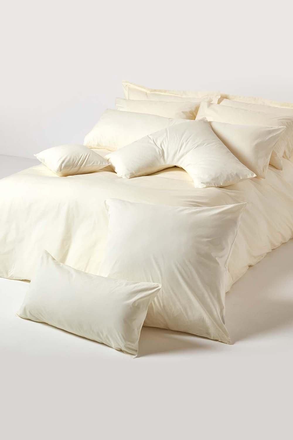 Homescapes Egyptian Cotton Housewife Body Pillowcase 200 TC image 5