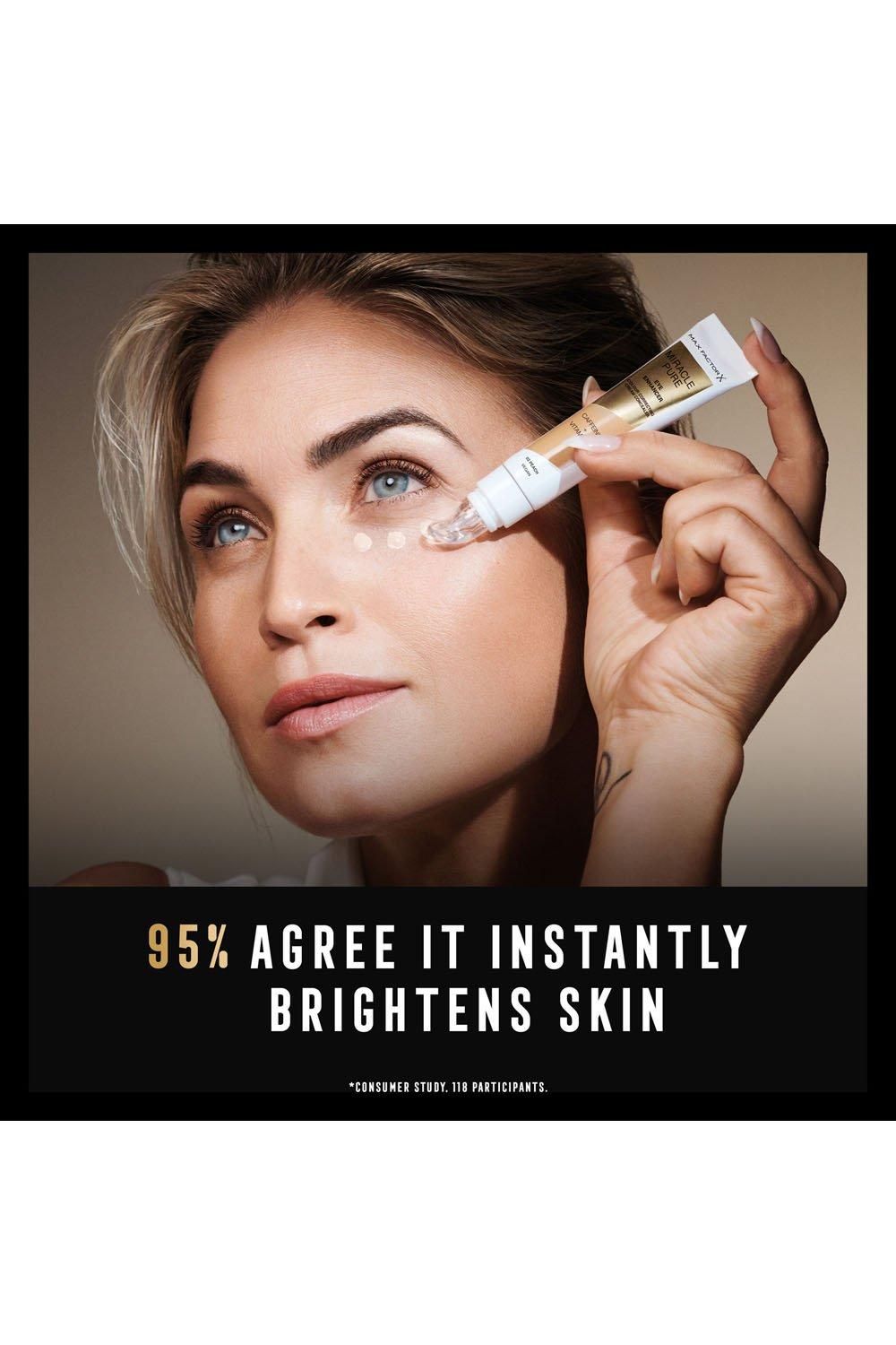 Max Factor Miracle Pure Colour Correcting & Anti-Fatigue Eye Enhancer Cream Concealer Peach image 5