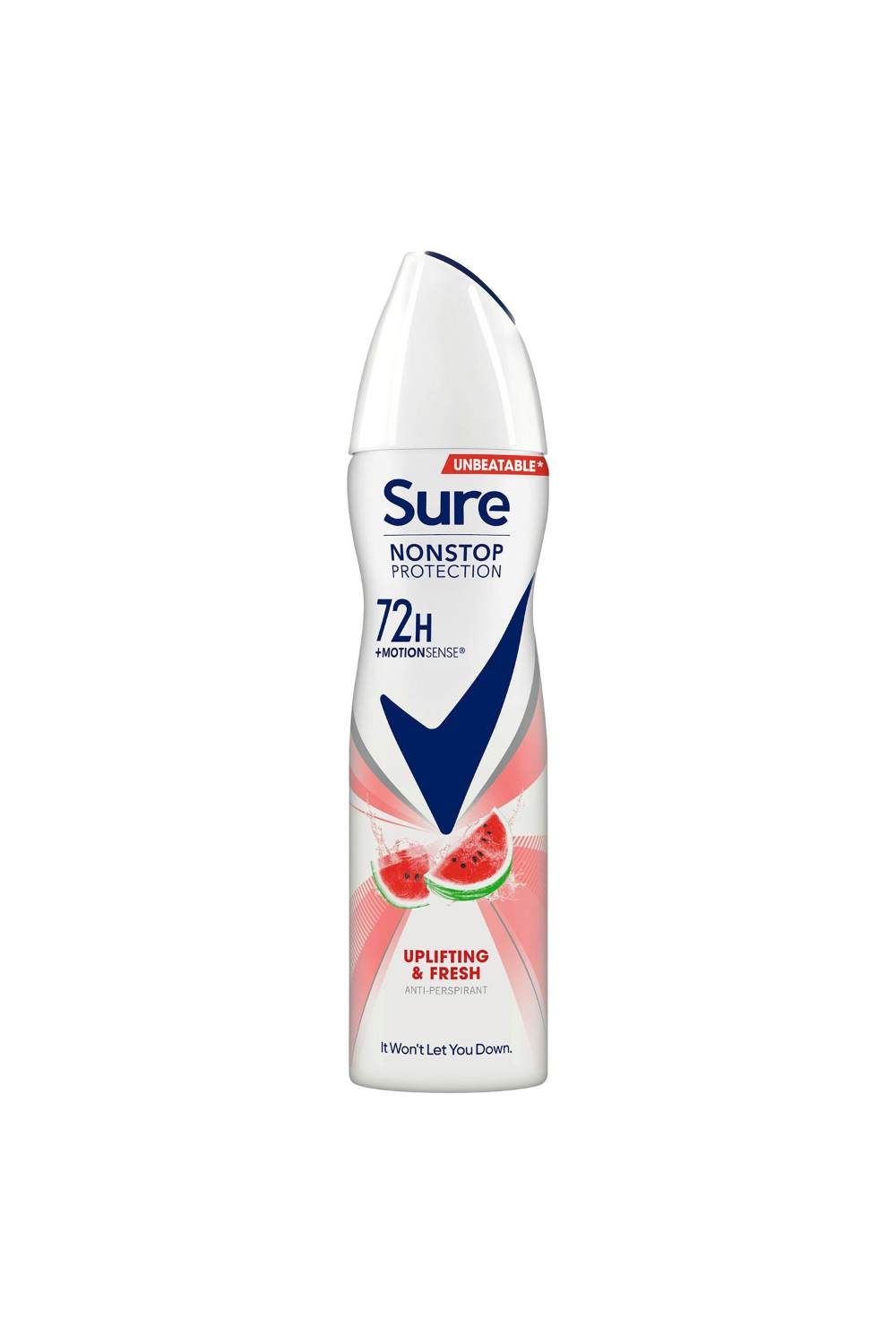 Sure Women 'Antiperspirant' 72H Protection Deo Uplifting & Fresh, 6x150ml image 2