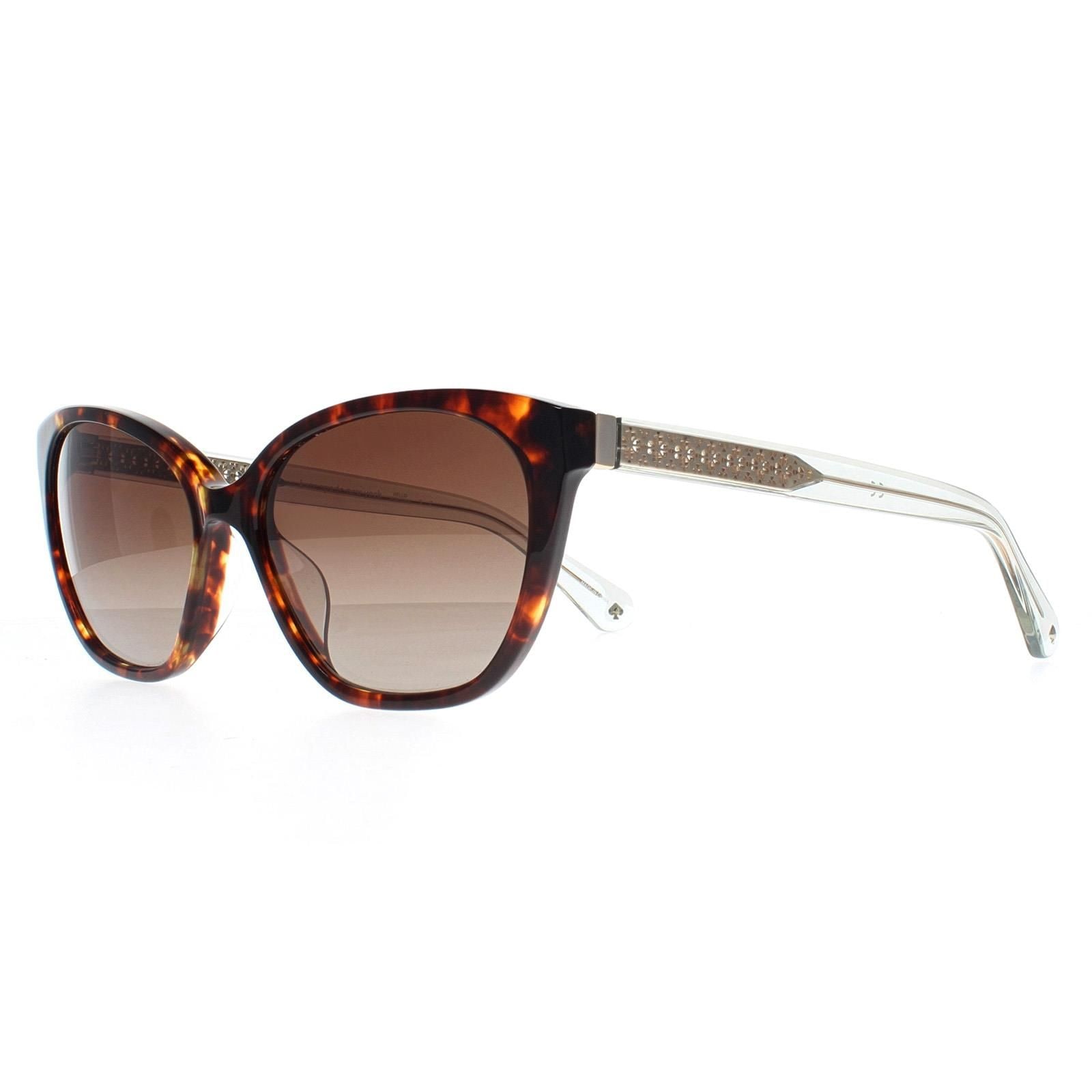 Kate Spade Cat Eye Havana  Brown Gradient Polarized Philippa/G/S image 2