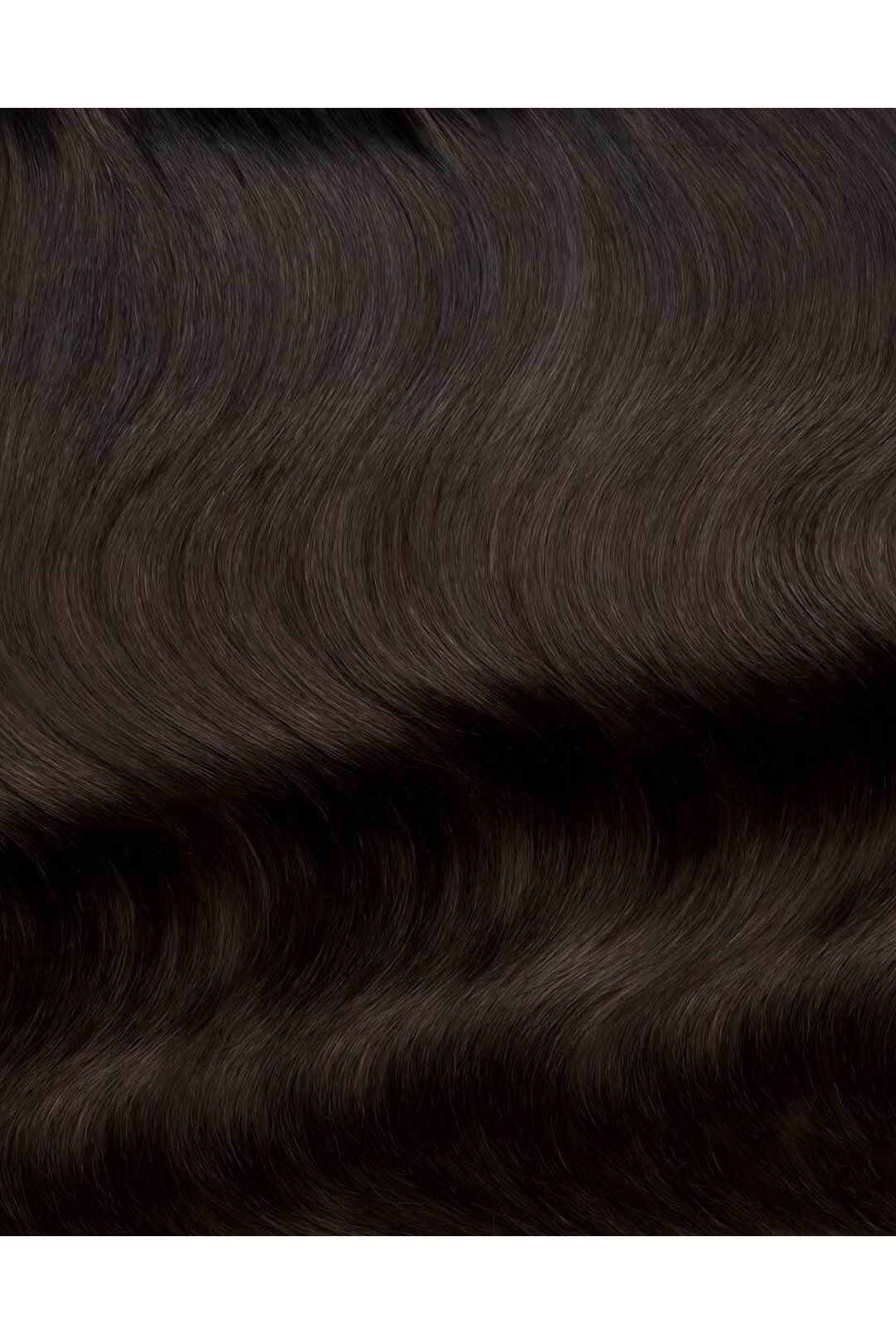 Beauty Works Beauty Works custom clip-in Fringe Topper 55g Brownie Batter image 5