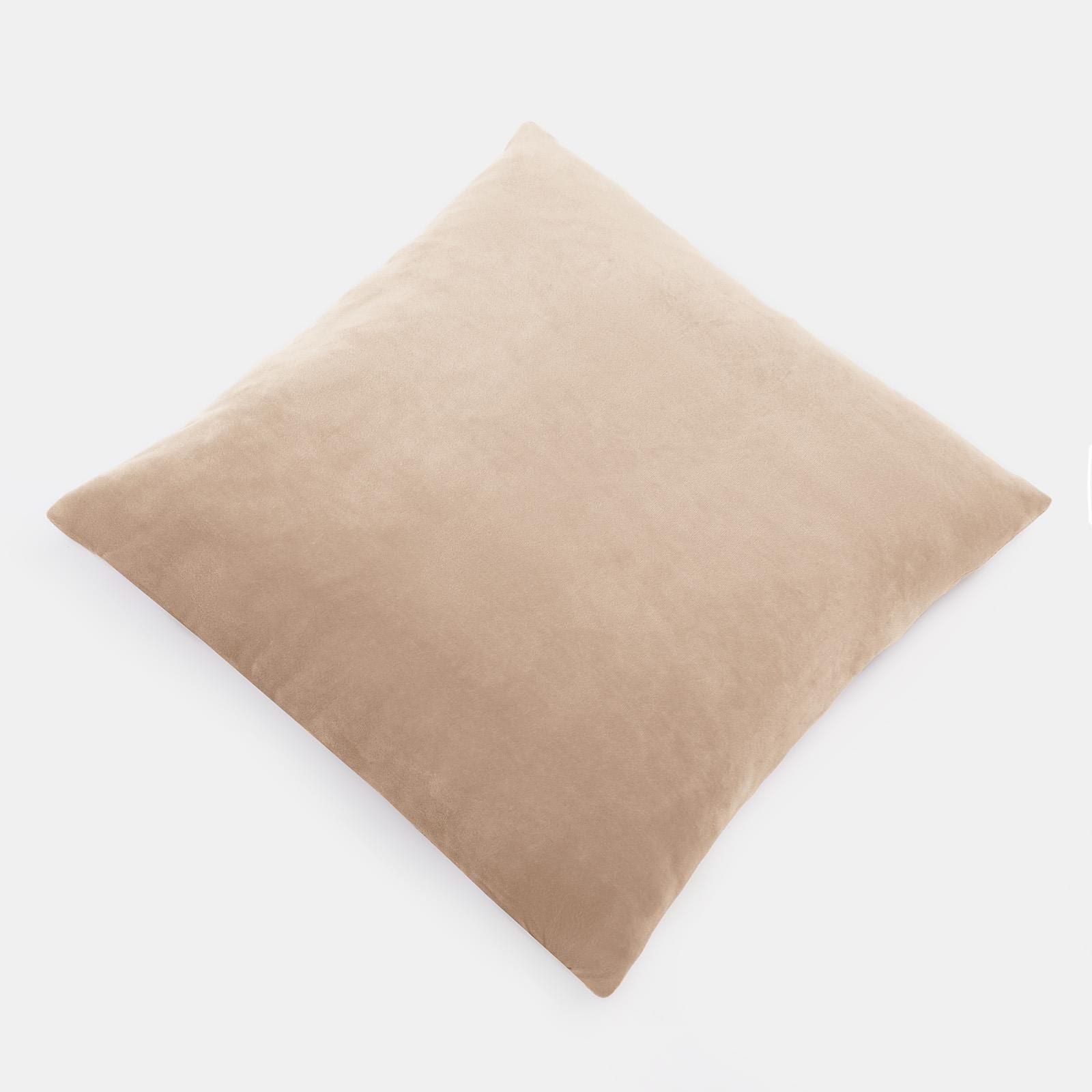 OHS 2 x Matte Velvet Filled Cushion Covers Soft Zip image 6