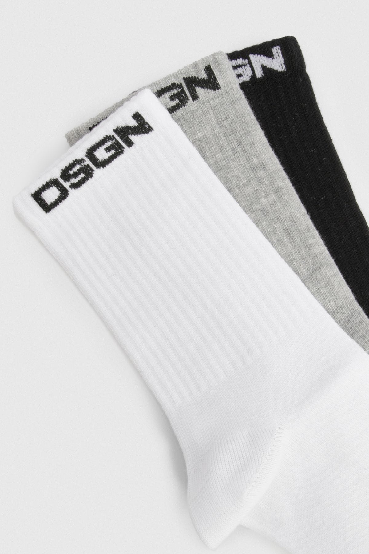 DSGN Studio DSGN Studio Sports 3 Pack Sports Socks Multi image 4