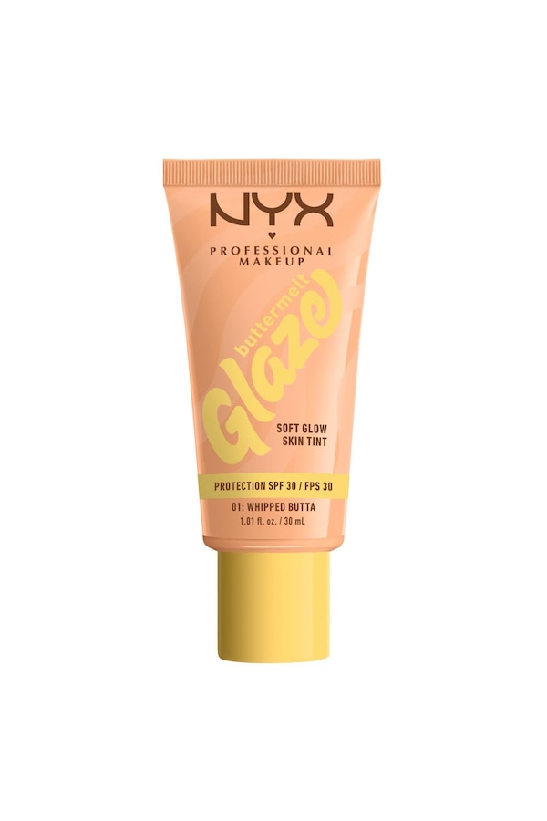 NYX Professional Makeup Buttermelt Glaze Soft Glow Skin Tint + SPF/FPS 30 30ml Whipped Butta