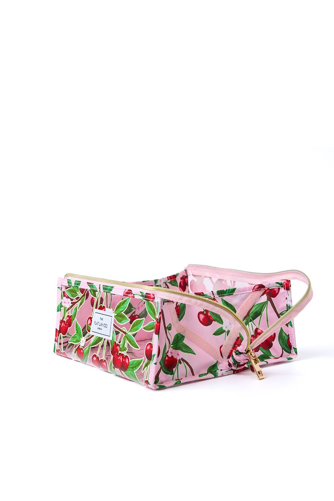 The Flat Lay Co Jelly Makeup Box Bag - Cherries Multi image 3