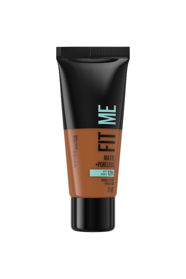 Maybelline Fit Me Matte & Poreless Full Coverage Matte Blendable Normal to Oily Skin Foundation 356 Warm Coconut