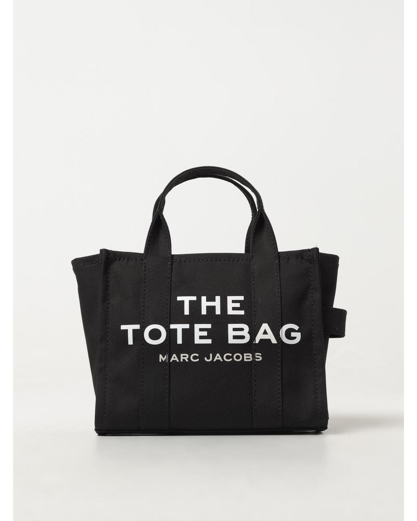 Marc Jacobs The Tote Bag Mini Canvas Tote Wo - Black Handbags