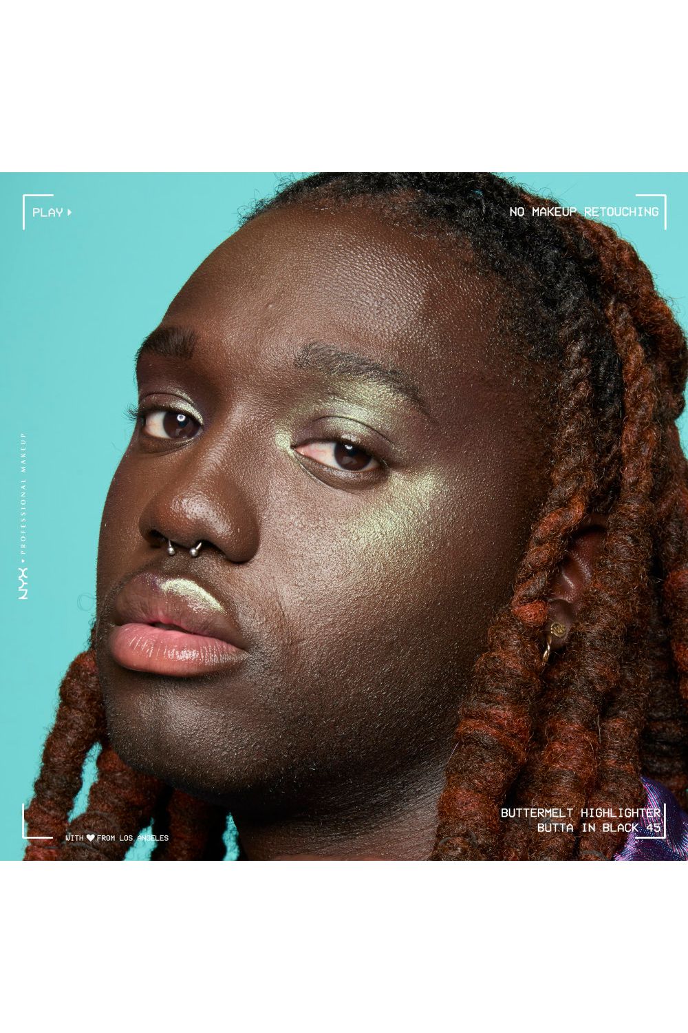 NYX Professional Makeup Buttermelt Highlighter 5g Butta In Black image 7