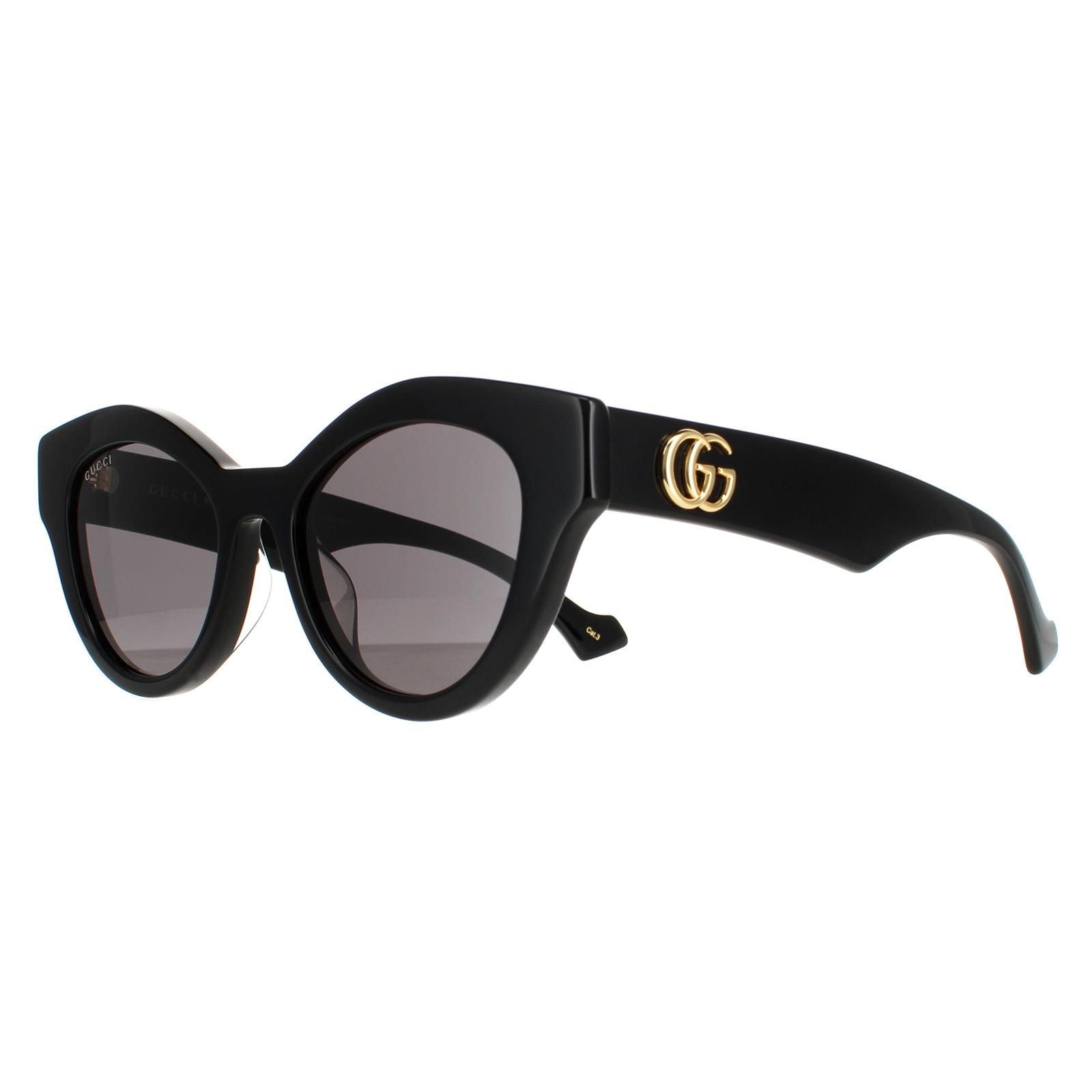 Gucci Cat Eye Back Grey` GG0957S Sunglasses image 2