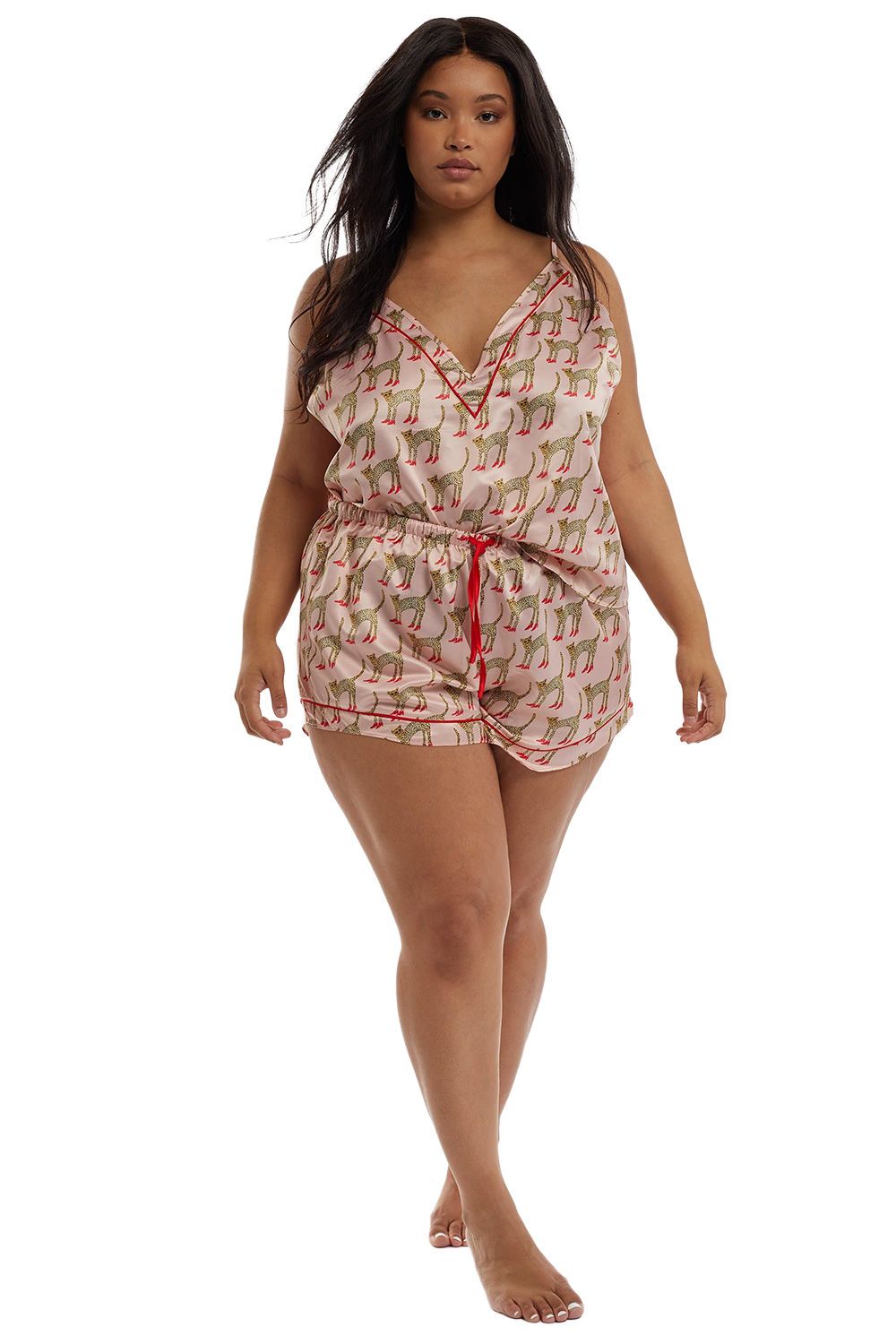 Playful Promises Bouffants Pink Cheeta 'Cami' image 1