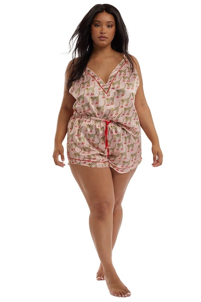 Playful Promises Bouffants Pink Cheeta 'Cami'