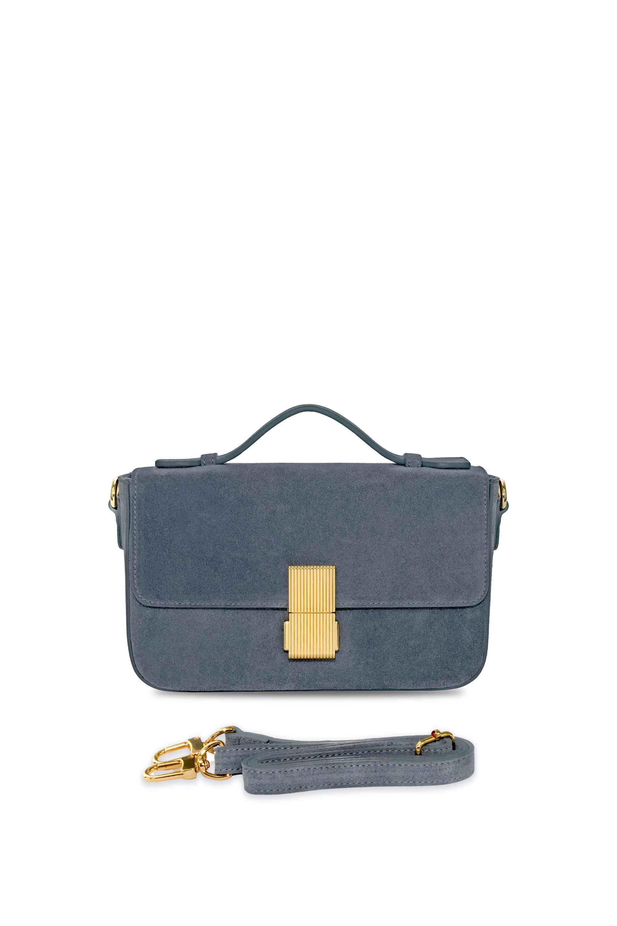 Apatchy London The Flora Suede Top Handle Bag image 2