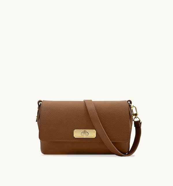 Apatchy London The Maisie Midi Leather Bag