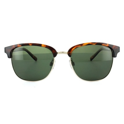Polaroid Round Havana Green Polarized Sunglasses