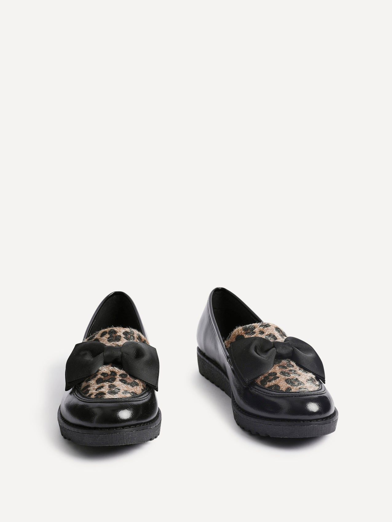 Linzi Cathy Leopard Print Classic Slip On Loafer image 3