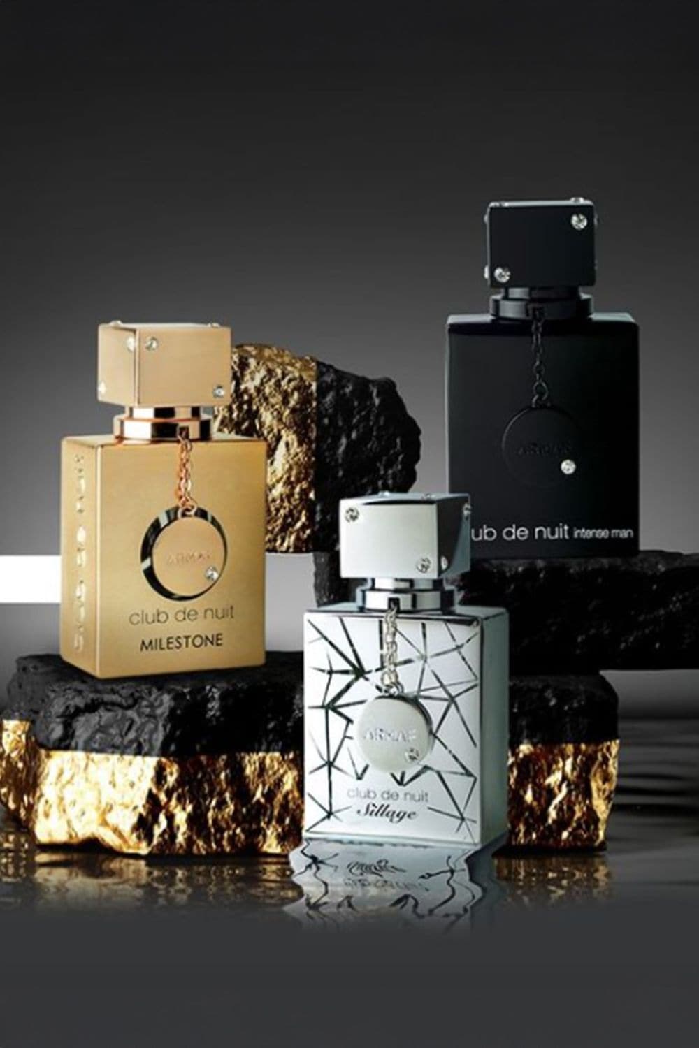 ARMAF Club De Nuit Parfum Three Piece Giftset For Men, 3x 30ml Parfum Fragrances Misc image 3