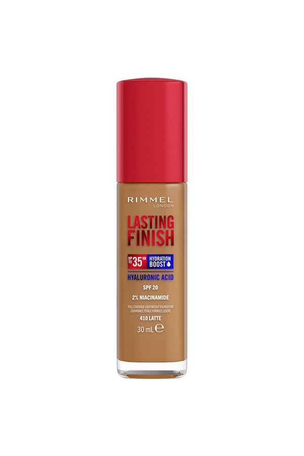 Rimmel London Lasting Finish 35 Hour Foundation 30ml 410 Latte