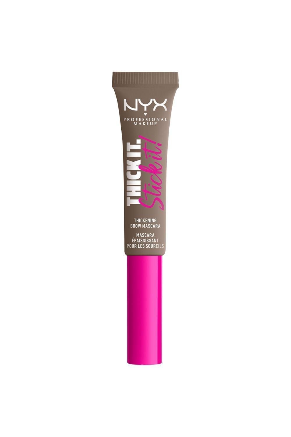 NYX Professional Makeup Thick It. Stick It! Brow Mascara Taupe image 1