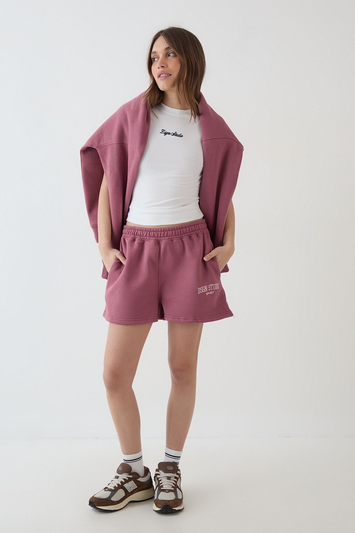 DSGN Studio DSGN Studio Fitted Short Sleeve T-Shirt White