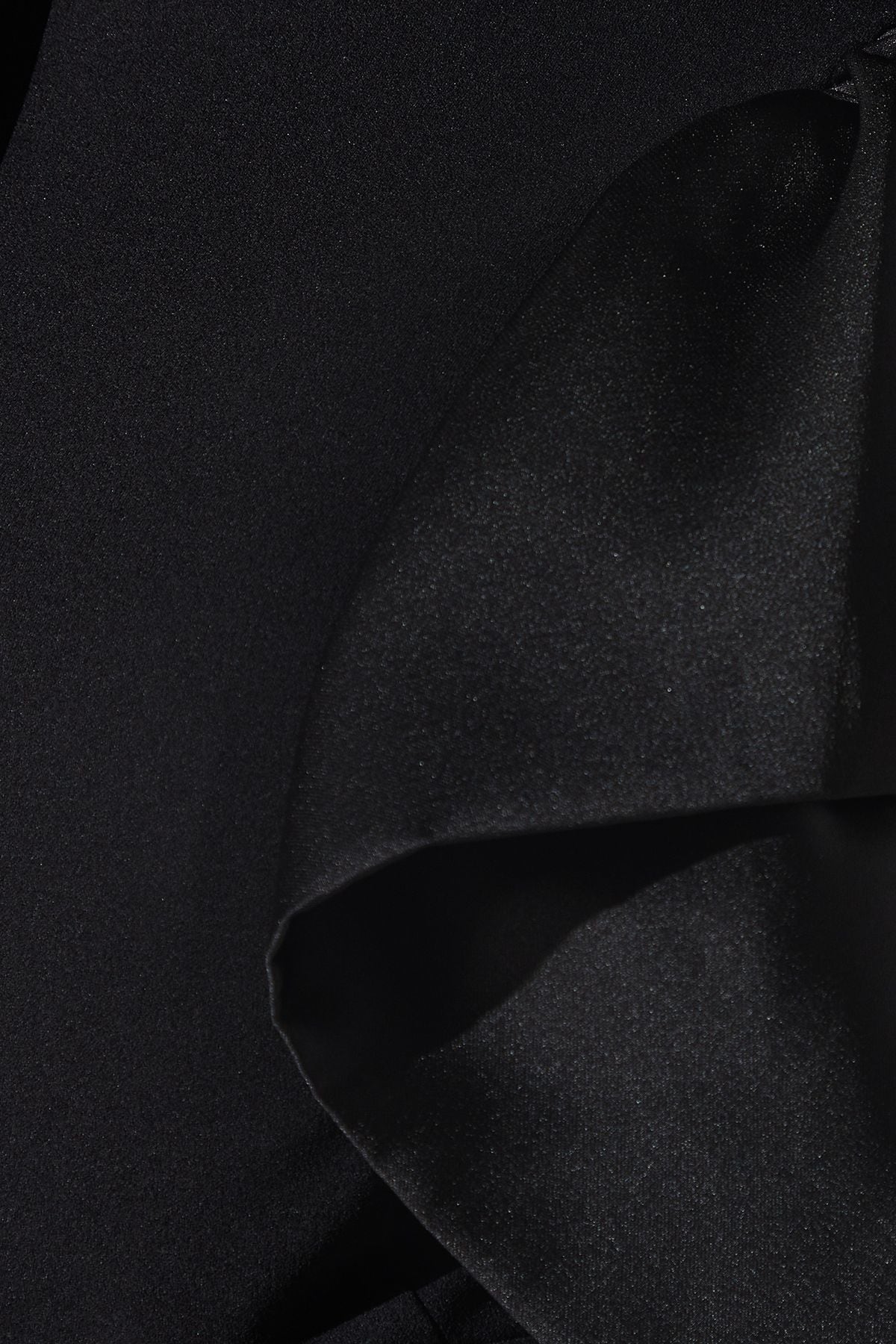 Coast Satin Ruffle Sleeve Midi Dress Black image 5