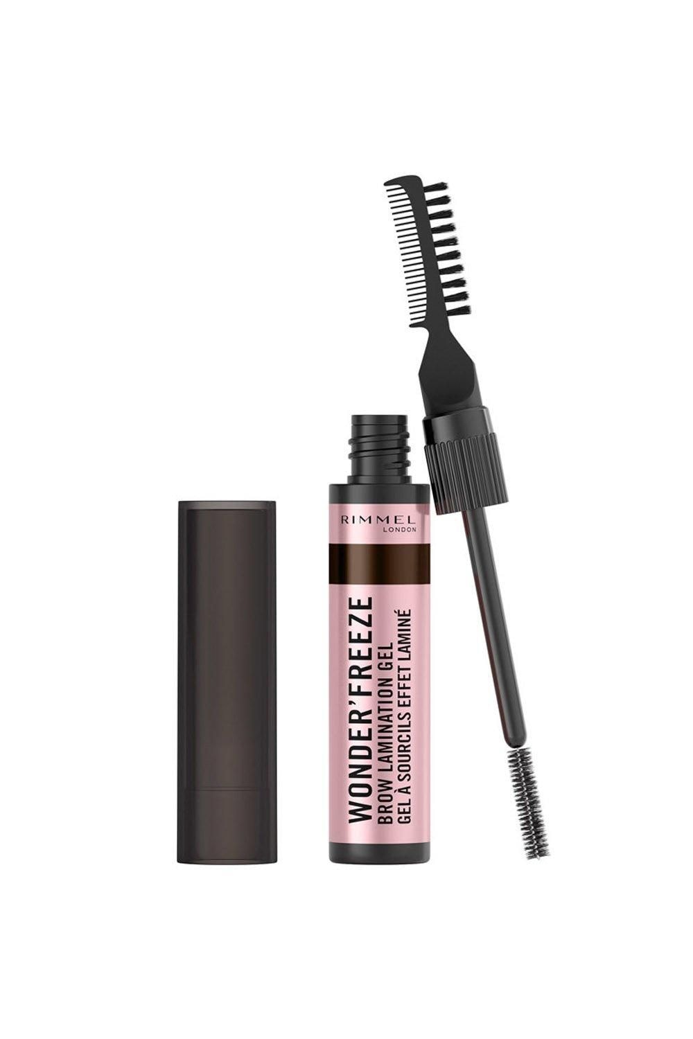 Rimmel London Wonder'Freeze Brow Lamination Gel Medium Brown image 1
