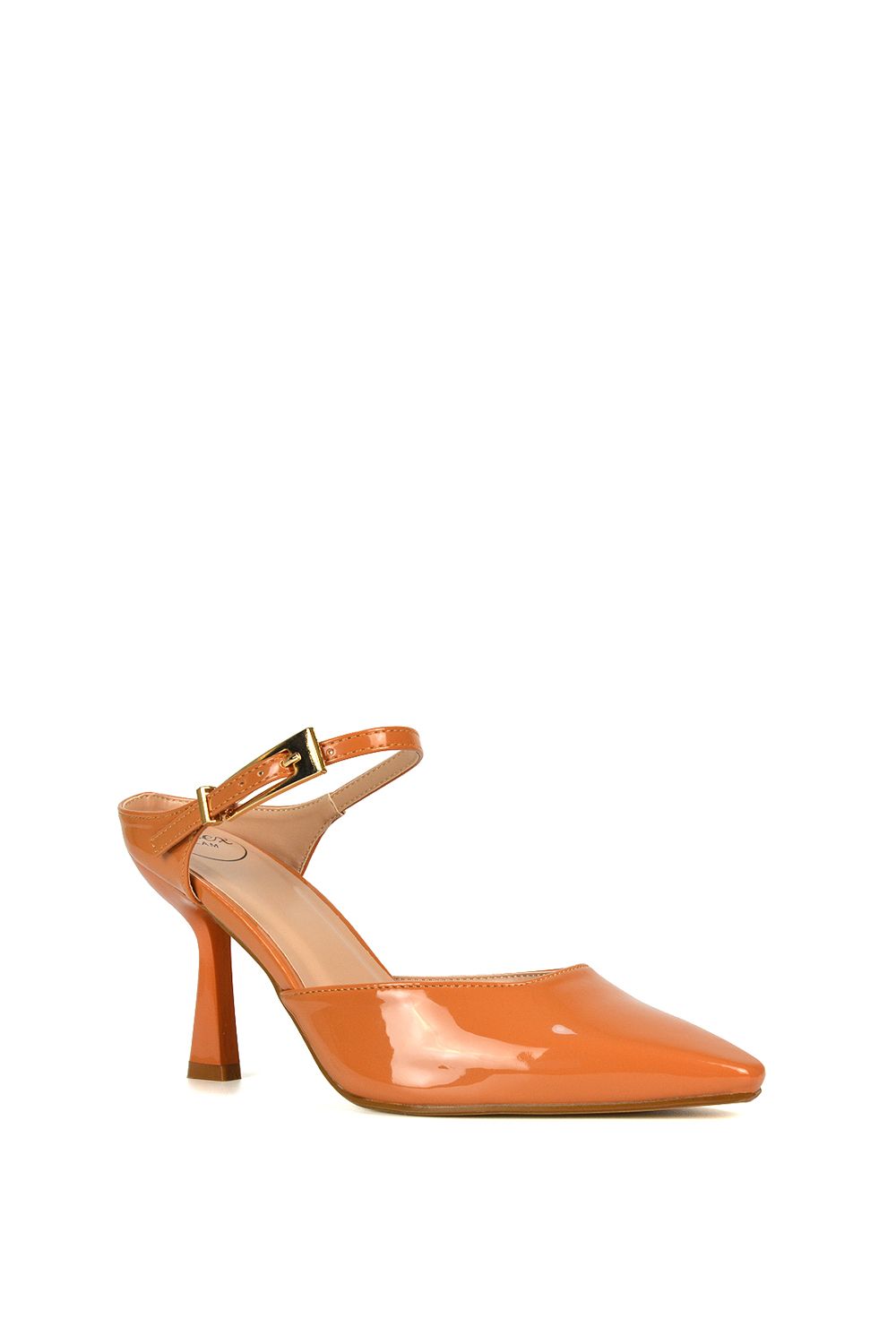 XY London 'Daisy-May' Stiletto High Heel Slip On Pointed Toe Court Shoes image 2