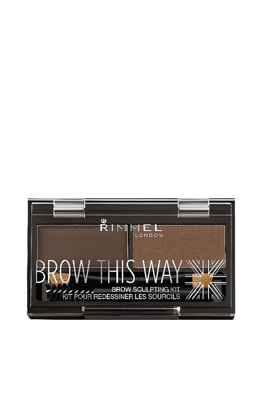 Rimmel London Brow This Way Brow Scuplting Kit Dark Brown image 1