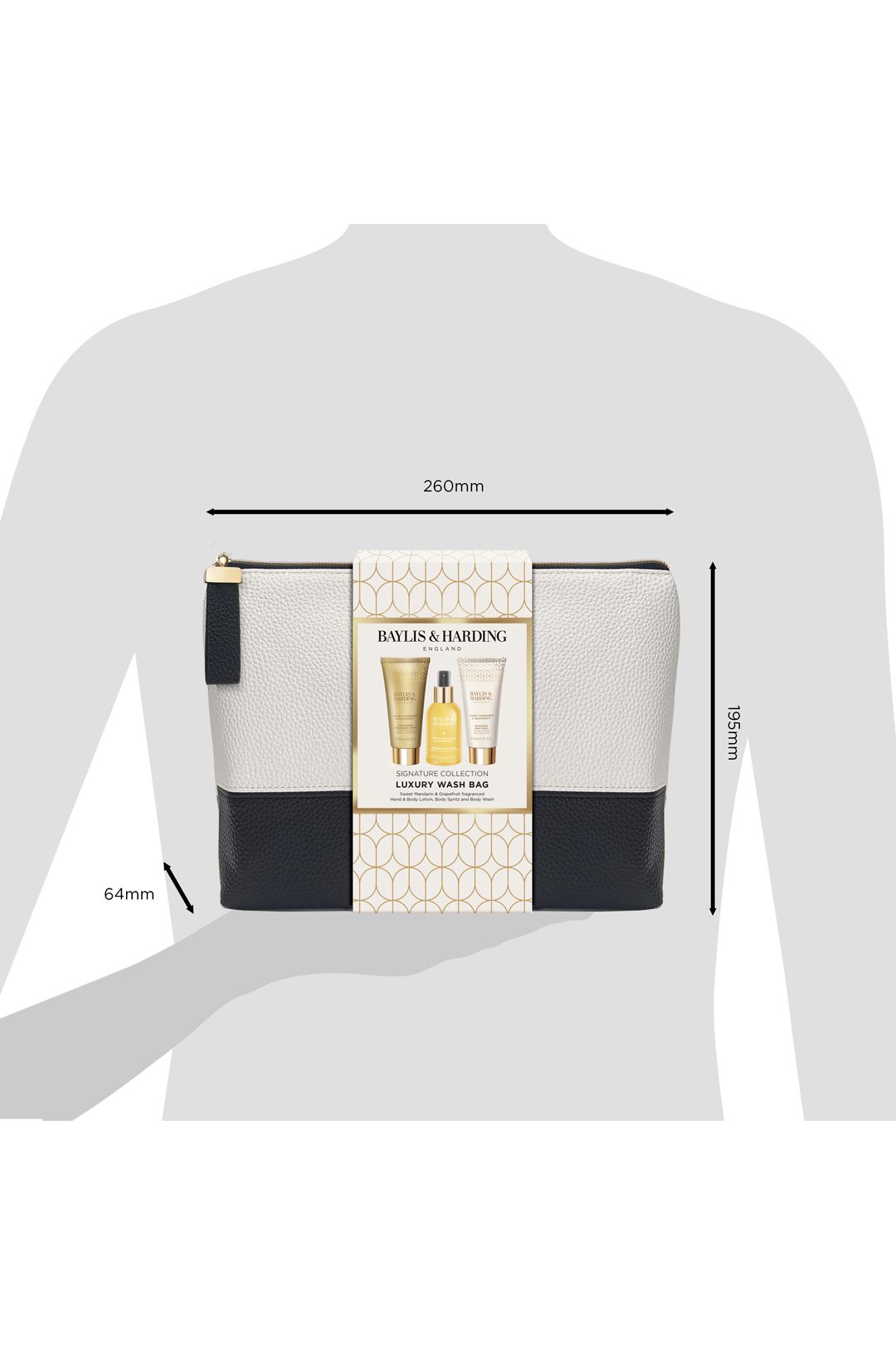 Baylis & Harding Sweet Mandarin & Grapefruit Luxury Wash Bag Gift Set Multi image 7